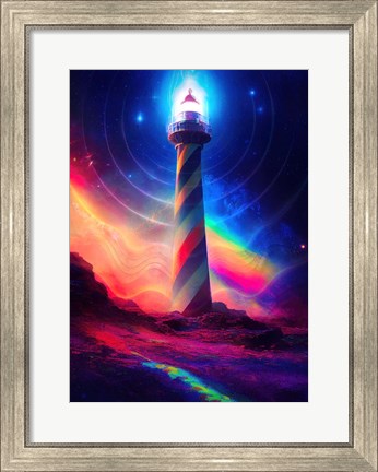 Framed Lighthouse2 Print