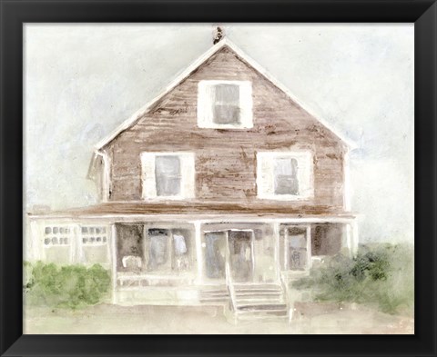Framed House on the Cape 2 Print