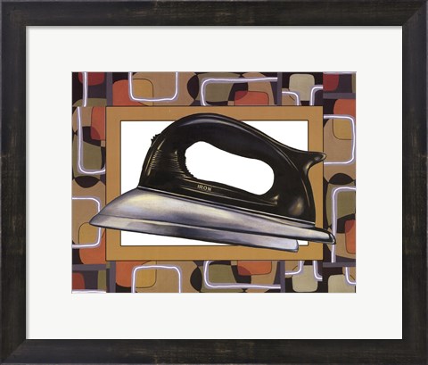 Framed Buck&#39;s Iron Print