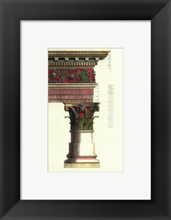 Framed Small Column (AS) I Print