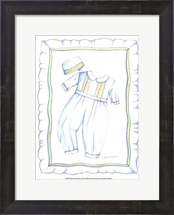 Framed Baby&#39;s Special Day (D) II Print
