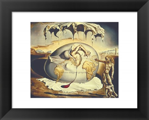 Framed Geopoliticus Child Watching the Birth of the New Man, c.1943 Print