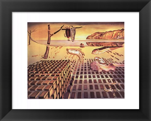 Framed Disintegration of the Persistence of Memory, c.1954 Print