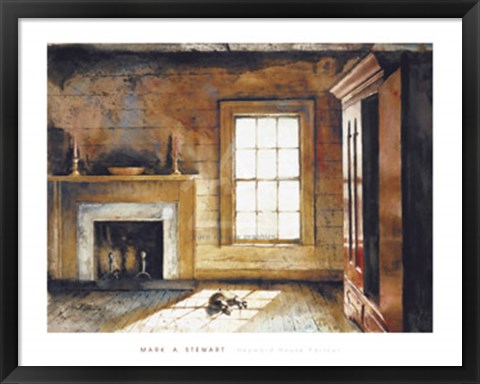 Framed Heyward House Parlour Print