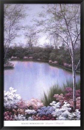 Framed Springtime Melody III Print