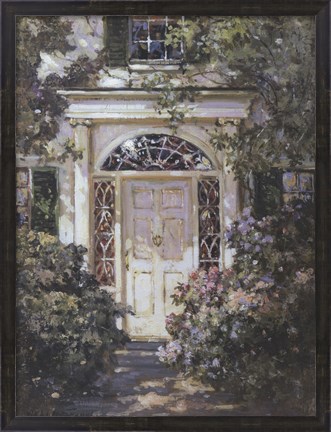 Framed Doorway, 19th Century Print