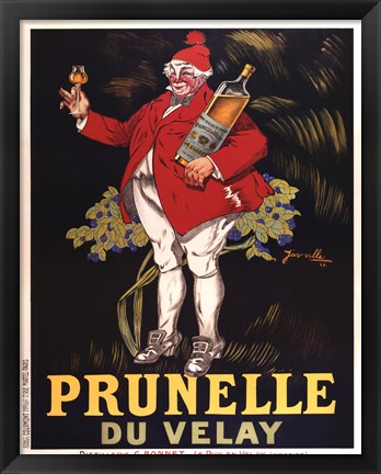 Framed Prunelle Du Velay Print