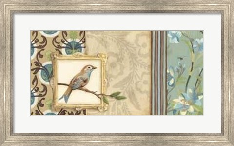 Framed Parlor Songbird II Print