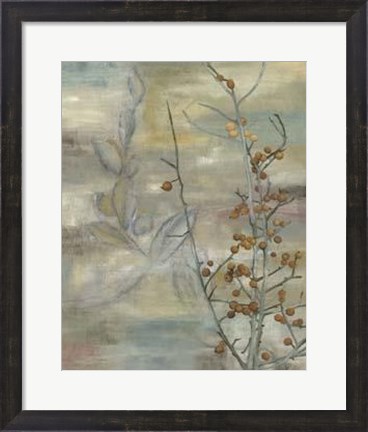 Framed Winter Harvest II Print