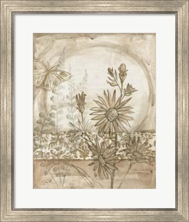 Framed Twilight Meadow II Print