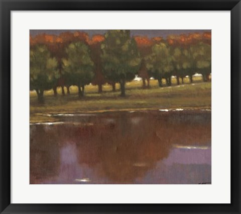 Framed Lake View II Print