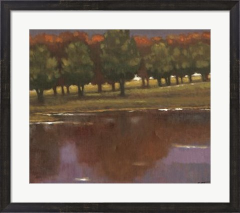 Framed Lake View II Print
