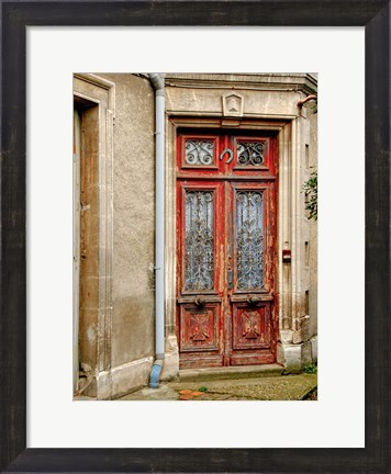 Framed Weathered Doorway I Print
