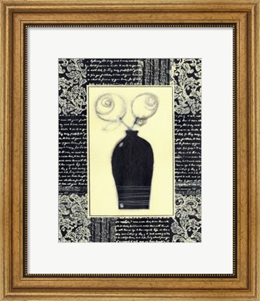 Framed Poet&#39;s Bouquet I Print