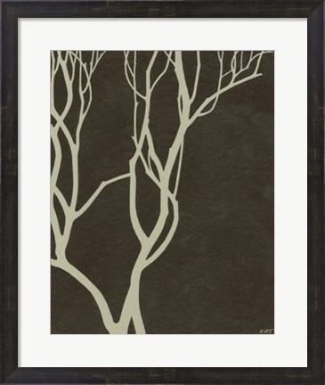 Framed Bare Tree II Print