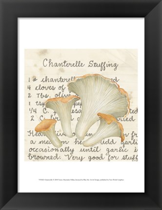Framed Chanterelle Print