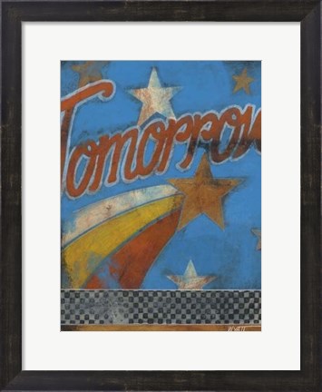Framed Tomorrow Inspires Print