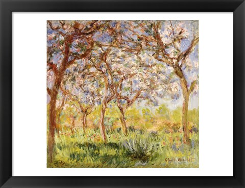 Framed Spring at Giverny Print