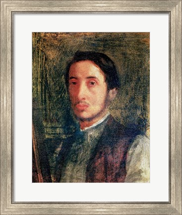 Framed Self Portrait as a Young Man Print