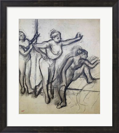 Framed Three Dancers Print