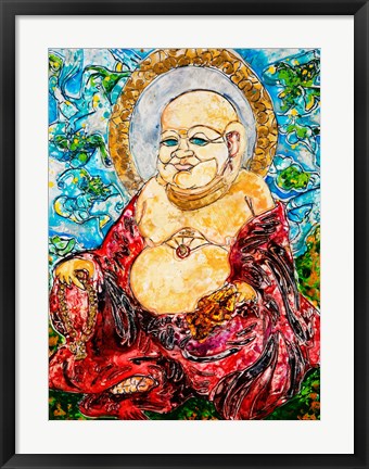 Framed Enlightened Buddha Print
