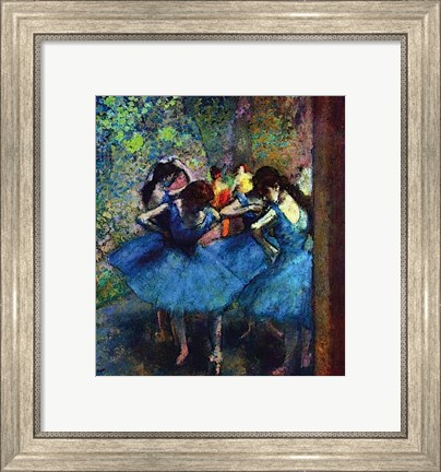 Framed Ballerinas Print