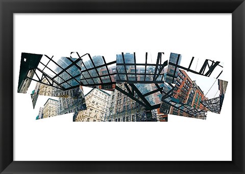 Framed Tribeca Collage Print