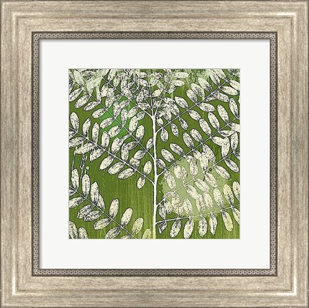 Framed Forest Leaves Print