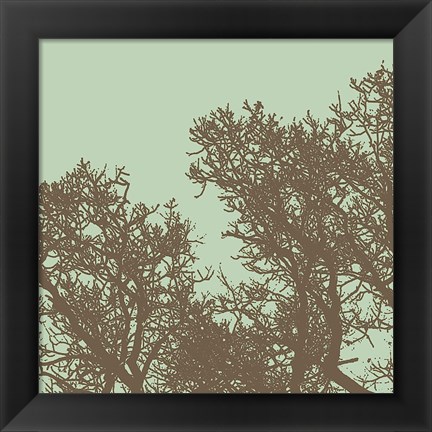 Framed Winter Tree I Print