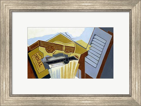 Framed Still Life with a White Cloud Print