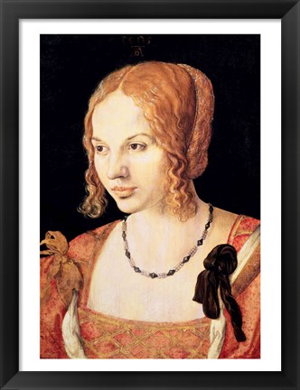 Framed Young Venetian Woman Print