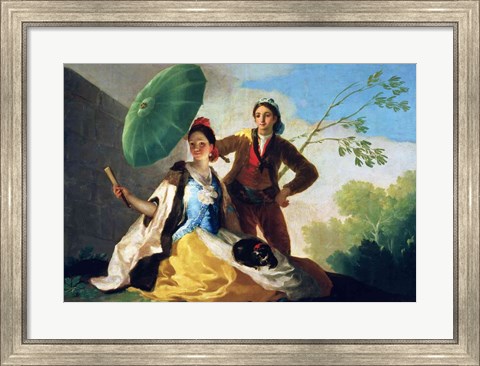 Framed Parasol, 1777 Print