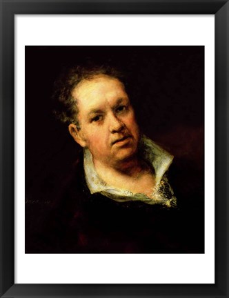Framed Self Portrait 1815 Print