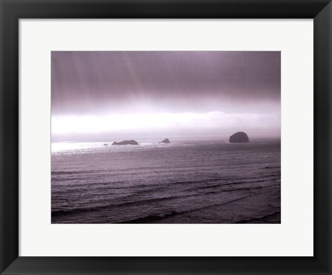 Framed California Coast I Print