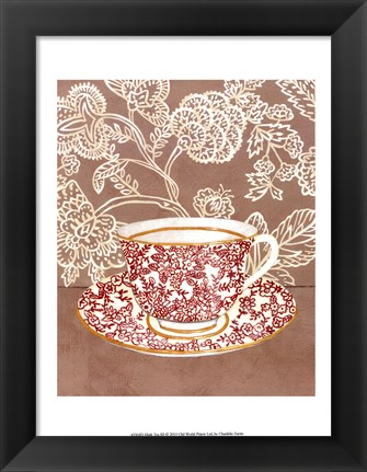 Framed High Tea III Print