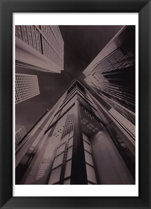 Framed Skyrise View IV Print