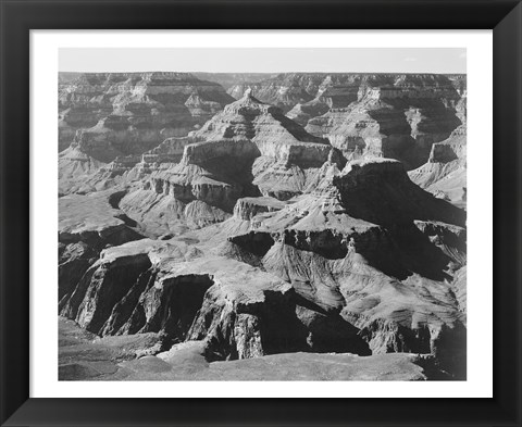 Framed View of rock formations, Grand Canyon National Park,  Arizona, 1933 Print