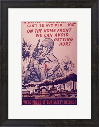Framed We Can Avoid Getting Hurt Print