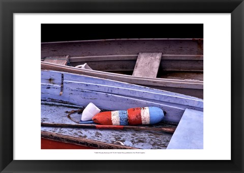 Framed Wooden Rowboats XIV Print