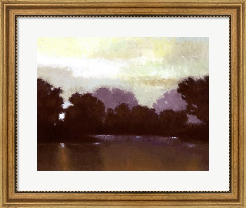 Framed Golden Pond I Print