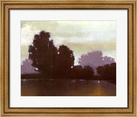 Framed Golden Pond II Print