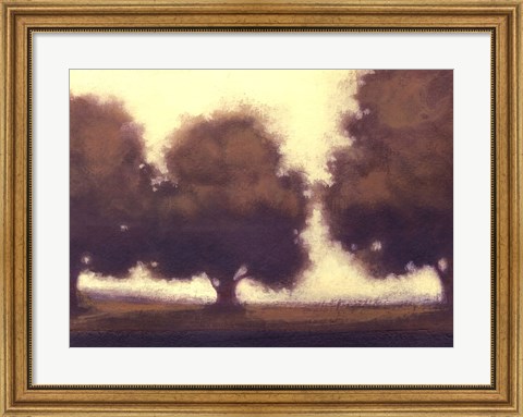 Framed Calm Meadow II Print