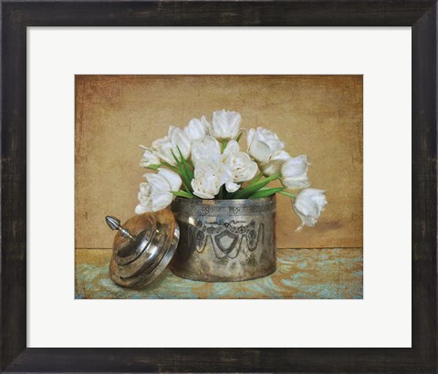 Framed Vintage Tulips Print