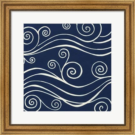Framed Ocean Motifs II Print