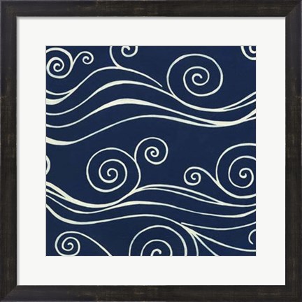 Framed Ocean Motifs III Print