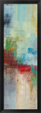 Framed Color Abstract I Print