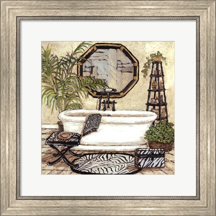 Framed Touch of Exotic II Print
