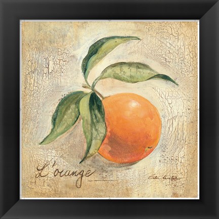 Framed L&#39;Orange Print
