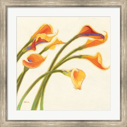 Framed Callas in the Wind I Print