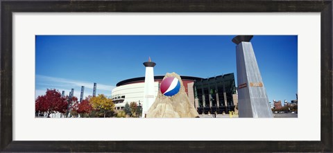 Framed Pepsi Center, Denver, Denver County, Colorado Print